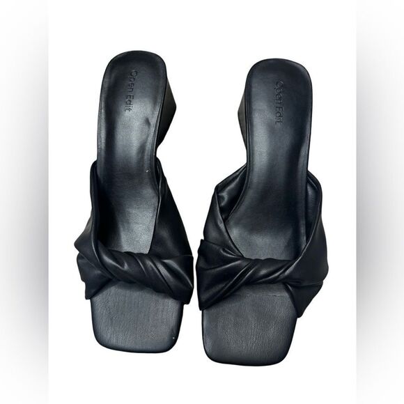 NWOT Open Edit Edcora heeled sandal size 9.5 - Picture 5 of 9